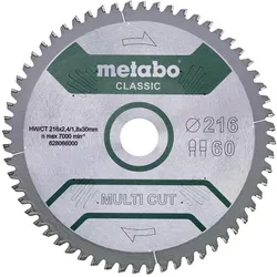 Metabo 628066000, Aluminium, Messing, Spanholzplatte, Kupfer, Hartholz, Laminat,