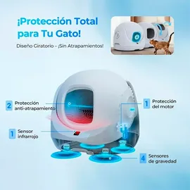CATlink Katzentoilette Baymax Lite Größe M Weiß