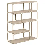 House Nordic Regal Embla 18 x 48 cm Beige