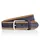 Lindenmann Herrengürtel Leder blau 100 cm
