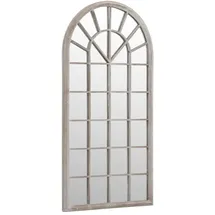vidaXL Gartenspiegel 90 x 45 cm Sandfarben