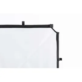 Manfrotto Rapid Fabric Large 2 x 2 m LR82221R Skylite Stoffbezug groß, Schwarz/Weiß