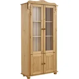 OTTO home Vitrine Adele 4-türig 185 x 0 x 0 cm Beige