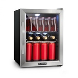 Klarstein Beersafe M Getränkekühlschrank (33 l, 540 mm hoch, Edelstahl)