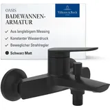Villeroy & Boch Oasis Badewannenarmatur Aufputz Matt Black