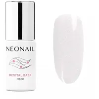 NeoNail Professional NEONAIL UV Nagellack Base Coat Gel UV Revital Base Fiber Shiny Queen 7,2 ml NEONAIL Unterlack Für Nägel UV Lack Gel Nägel NEONAIL Modeling Base