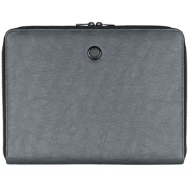 HUGO BOSS Schreibmappe A4 Silberfarben