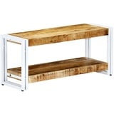 vidaXL TV-Schrank 90 x 30 x 40 cm Massivholz Mango