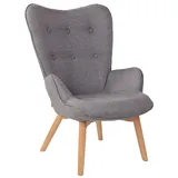 CLP Lounger Durham Stoff grau