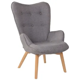 CLP Lounger Durham Stoff grau