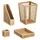 Zeller Stiftehalter Bambus 8,0 x 8,0 x 8,0 cm Braun 1 St.