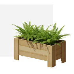 Ante Pflanzkübel L Douglasie / Lärche natur