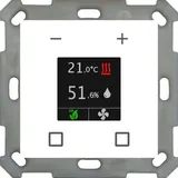 MDT Raumtemperatur-Nebenstelle Smart 55 Reinweiß glänzend SCN-RTN55S.01