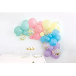 Ballon Girlande pastell Luftballongirlande
