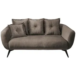 2,5-Sitzer-Sofa Baggio Braun Velours