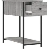 vidaXL Nachtschrank 2 Stk. 30 x 60 x 60 cm Grau