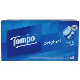 Tempo Taschentücher Box 4-lagig 1 x 100 St.
