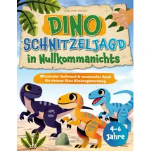 le verlag Dino Schnitzeljagd in Nullkommanichts: Minimaler Aufwand & maximaler Spaß für deinen Dino Kindergeburtstag I Schatzsuche Komplettset für Kinder von 4-6 Jahren