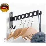 Kleiderhaken klappbar, Wand Kleiderständer Wandhaken Klapphaken Aluminium für B