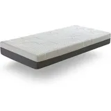 Matratze 105x200 air latex Hohe 20 cm H2 Abdeckung aus Fasern, Kern mit Latex