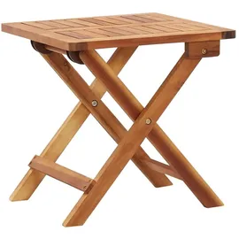 vidaXL Gartentisch Klappbar 54,5 x 42,5 x 40 cm Braun