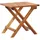 vidaXL Gartentisch Klappbar 54,5 x 42,5 x 40 cm Braun