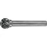 tecwerk Frässtift KUD D.6mm Kopf-L.5mm Schaft-D.6mm HM Verz.Kreuz