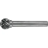 tecwerk Frässtift KUD D.6mm Kopf-L.5mm Schaft-D.6mm HM Verz.Kreuz