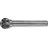tecwerk Frässtift KUD D.6mm Kopf-L.5mm Schaft-D.6mm HM Verz.Kreuz