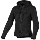 Macna Motorradjacke, motorrad-jeansjacke mit kapuze inand Damen Motorrad Textiljacke, schwarz, Größe L)