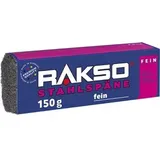 RAKSO Stahlwolle 030103, Späne, fein, zum Reinigen und Schleifen, 150g