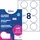 Avery Zweckform Namensetiketten J4881-20 Weiß 65,0 x 65,0 mm 20 Blatt