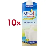 MinusL MinusL® H-Vollmilch laktosefreie Milch 3,5 % 10x 1,0 l