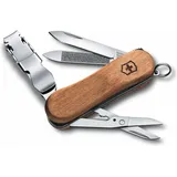 Victorinox Nail Clip Wood 580 Braun