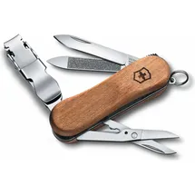 Victorinox Nail Clip Wood 580 Braun