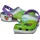 Crocs Clogs Toy Story Buzz Classic' | Blau,Lila,Schwarz,Grün | W25/L26