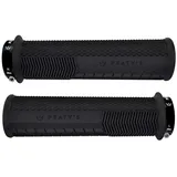 Peaty ́s Monarch Knurl Thick Griffe Fahrradgriffe schwarz 138 mm