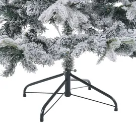 Beliani Weihnachtsbaum 210 cm Weiß