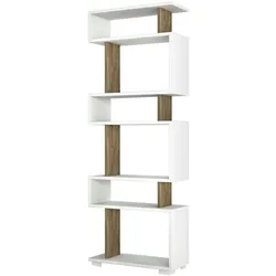 WellHome Sena Bücherregal, 100% Spanplatten furniert