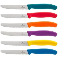 Victorinox Swiss Classic Tomaten-/Tafelmesser 11 cm 6-tlg. assortiert