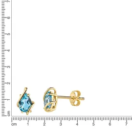 Fascination by Ellen K. Ohrstecker 375 Gelbgold blau 375 Gelbgold glanz