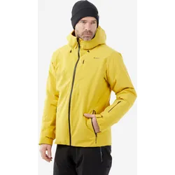 Skijacke Herren warm Piste - 500 gelb, gelb, L
