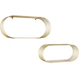 Mirrors and More Joyce Wandregal 43 x 38 cm Gold