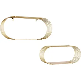 Mirrors and More Joyce Wandregal 43 x 38 cm Gold