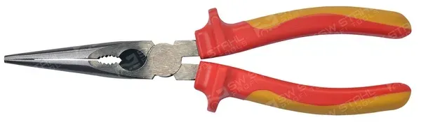 SWSTAHL Flachrundzange 41909l