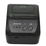 Bluetooth-Belegdrucker, 58 Mm -Thermodrucker BT4.0, Desktop-Etiketten-POS-Drucker, USB, Tragbar, 90 Mm/s, 203 DPI, Persönlicher Rechnungsdrucker für Büro, Restaurant, Hotel