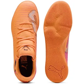 Puma Future 8 Play Hallenschuhe Herren Heat Fire/Puma Black/Ravish 41