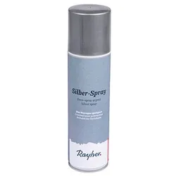 Rayher Acrylspray Sprühfarbe silber 150,0 ml