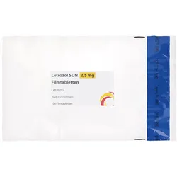 Letrozol SUN 2,5 mg Filmtabletten 100 St