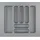Hettich Orga Tray Besteckeinsatz 440-520 mm Nennbreite 600 mm Silber